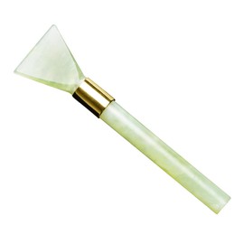 Baluue 1pc Jade Facial Massage Tool Portable Skin Care for Puffiness Relief Comfortable Use Travel Natural Jade for Ladies and Girls