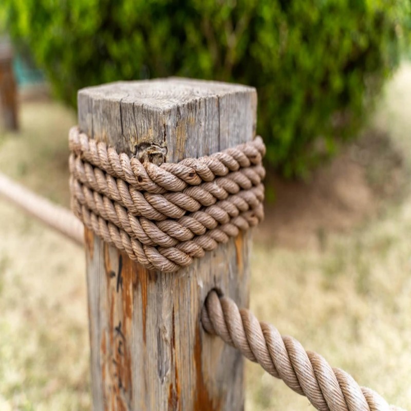 HOSTIC Twisted 3 Strand Polypropylene Synthetic Rope Multipurpose Artificial Manila