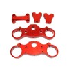 TC-Motor Red CNC Aluminum 45/48-22mm Triple Clamp Set For Pit