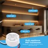 MujHoJm Waterproof IP67 LED Driver 24 Watts, LED Power Supply