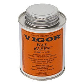 8 Oz Can Vigor Wax Kleen Wax Pattern Smoothing Cleaning Casting Scratch Removal Solution