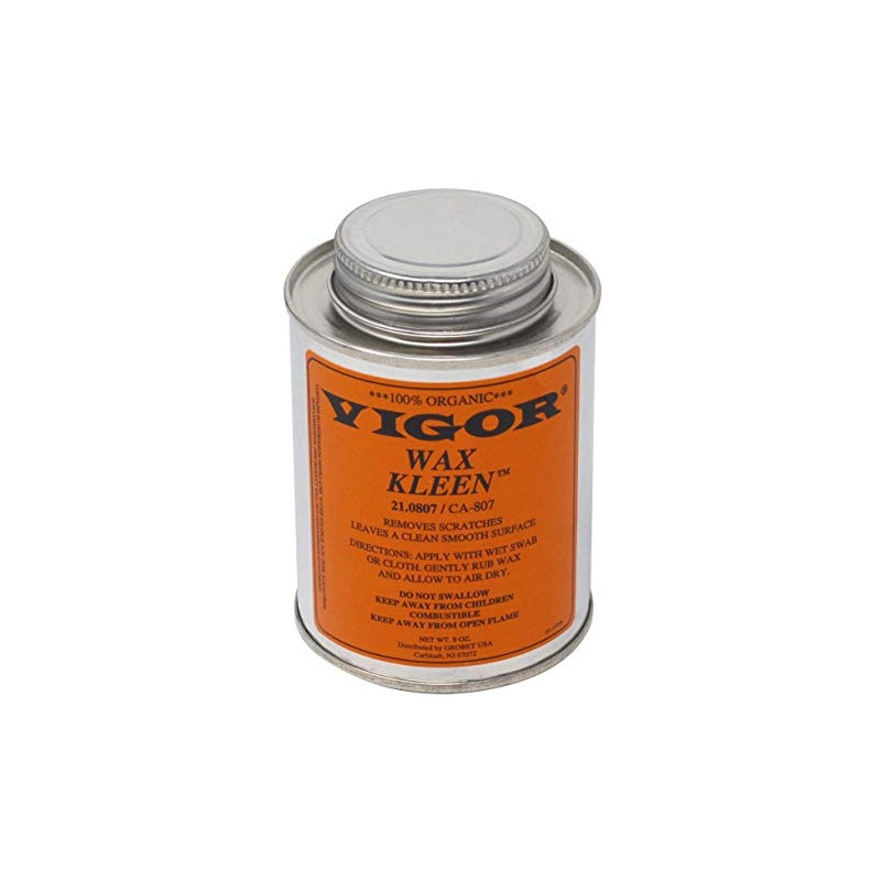 8 Oz Can Vigor Wax Kleen Wax Pattern Smoothing Cleaning