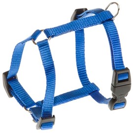 Ferplast Small Dog Harness CHAMPION XS, Cat Harness Adjustable in 3 Points, Easy to Wear, Chest 25-38 cm. Blue