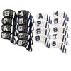 9 Piece Set 4-9 P,A,S Golf Head Covers for Irons
