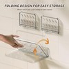 jinminamz Bathroom Shelf, No Drilling, Shower Basket, Shower Shelf, No