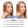 HaimiLiya Pimple Popper Tool Kit-4 Pcs Acne Needle Tools Set-