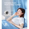 Diveblues USB Desk Turbo Fan, Ultra-Quiet Mini Desk Fan, Powerful