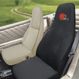 FANMATS 21513 Cleveland Browns - Funda de Asiento Bordada, Cubre Asientos Auto