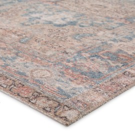 Jaipur Living 4x6 Area Rug;Blue/Beige;Machine Washable;Vintage;Living Room Rug;Boho;4x6 Rug;RugsBedroom Rug; Bed Room; Bedroom;Living Room;KND05;Kindred