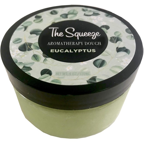The Squeeze Aromatherapy Therapy Dough 100% Essential Oils Eucalyptus