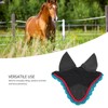 Horse Ear Net Bonnet Soft Comfortable Breathable Knitted Horse Fly