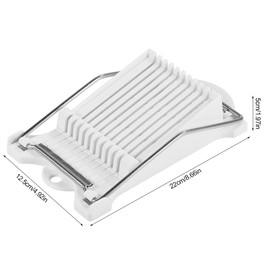 Spam Slicer,Multipurpose Luncheon Meat Slicer,Stainless Steel Wire Egg Slicer,Cuts 10 Slices For Meat Slicer Type Stainless Steel Blades Multi-purpose for Home Kitchen