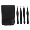 Healvian 1Set Stainless Steel Eyebrow Tweezers Practical Beauty Tool for