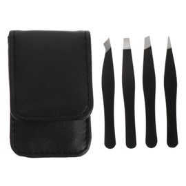 Healvian 1Set Stainless Steel Eyebrow Tweezers Practical Beauty Tool for Makeup Ergonomic Design for for Home Use and Travel Unisex Eyebrow Clip