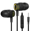 UrbanX Set of 4 R2 Wired in-Ear Headphones with Mic