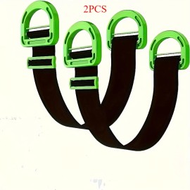 Unbranded Strong Soft Load-Bearing Long-Lasting Adjustable Carrying Lifting Strap - 2 Pack