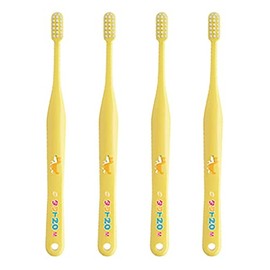 Dental Oral Care [Set of 25] Tuft 20 M Yellow (Medium)