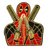 Deadpool Double Smoking Guns 2.75" Tall Embroidered Patch