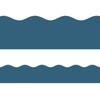 Fancy Land Slate Blue Bulletin Board Border Scalloped Border Trim