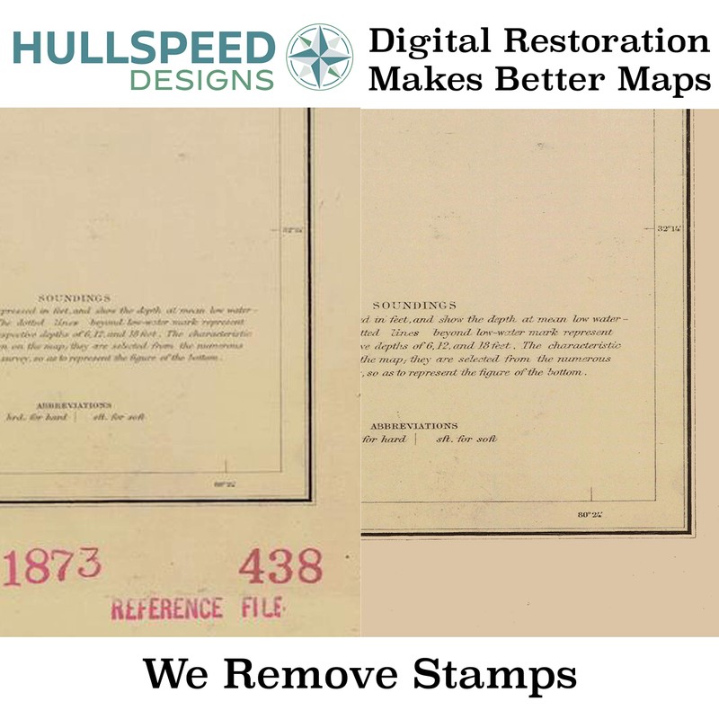 Cape Cod & Islands Historical Map 1844 (24"x24")