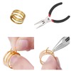 EuTengHao 1314pcs Open Jump Rings and Lobster Clasps Jewellery Repair