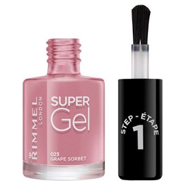 Rimmel Super Gel Nail Polish 023 Grape Sorbet
