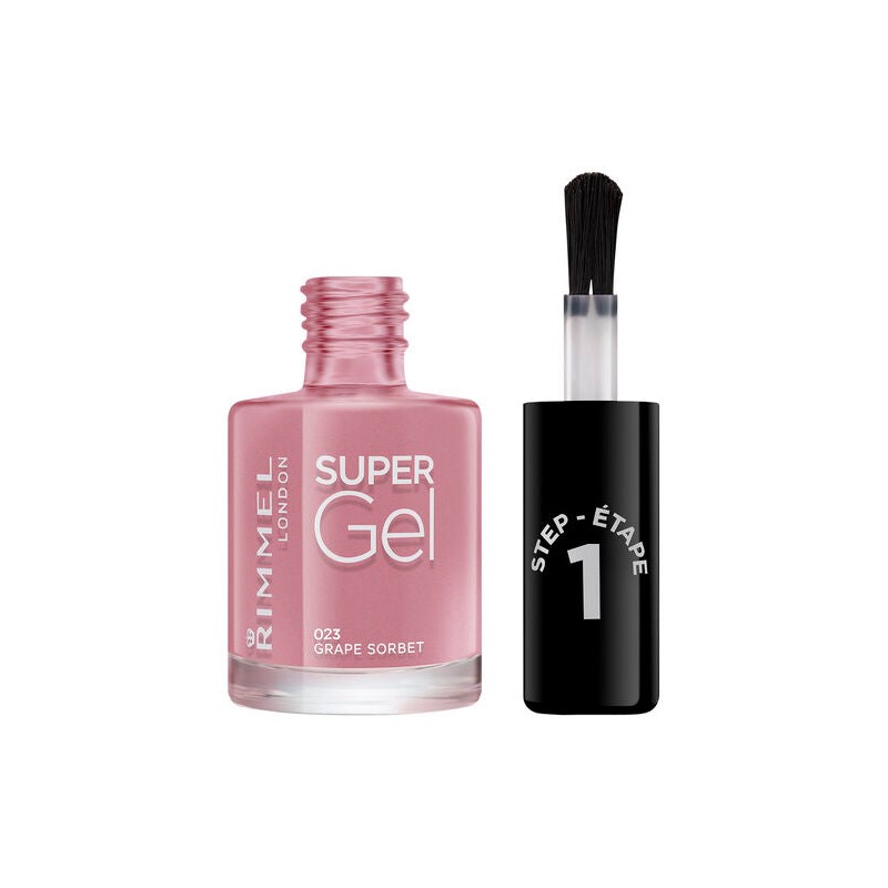 Rimmel Super Gel Nail Polish 023 Grape Sorbet