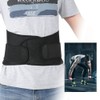 Belt Adjustable Waist Support Brace Fitness Gym Lumbar Back Waist