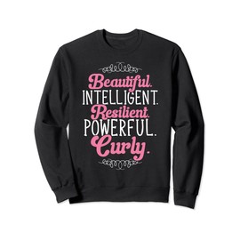 Curly Hair Afro Curls Natural Hair Sweatshirt