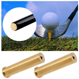 Be In Your Mind 5pcs Golf Club Weight Head Brass Shaft Tip Weights Weight Head Accessories Suitable for Steel Wood Steel Iron Shafts (10g)