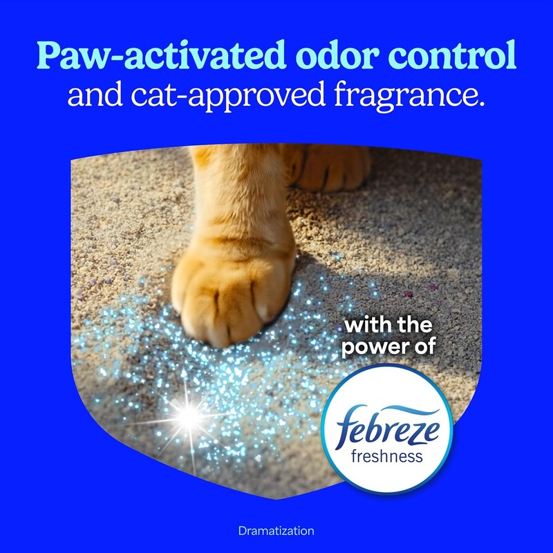 Fresh Step Advanced Ever Fresh Multi Cat Clumping Cat Litter,