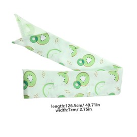 FOMIYES Fruit Scarf Headband for Women Comfortable Hair Accessories for Parties Beach and Daily Wear Versatile Scarf Headband with Elegant Design and Fine Texture