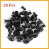 Partuto 20pcs Fender Liner Bump Push Rivet Retainer Fastener 07130702966