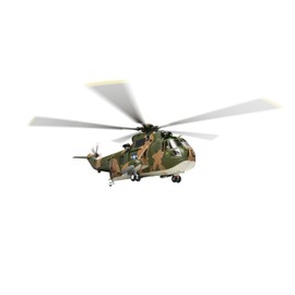 Corgi AA33423 Sikorsky SH-3A Sea King, NV-70 - Diecast Planes & Aircraft Models for Ages 14+, Die Cast Aeroplane - Detailed Scale Model for Adult Aviation Collectors