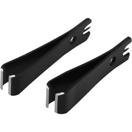 Black Mini Fishing Scissors Sea Wire Line Cutter Clip Stainless Steel Nipper Fishing Tools Fishing Line Cutter Wire Line Cut Fish Tackle Lure Hook Line Remover Pliers Stainless Scissors Tools