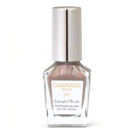 Canmake Colorful Nails N81 Vintage Flower Base, 0.3 fl oz (8 ml), High Color, Quick Drying, Brown, Polarized Pearl