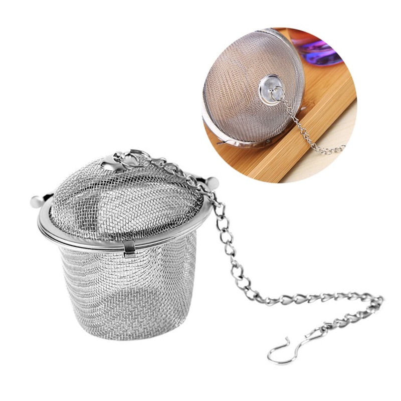 GLEAVI Stainless Steel Tea Ball Infuser Decoction Filter Spice Ball