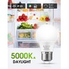 L LOHAS LED Refrigerator Light Bulb, 40W Equivalent 120V A15