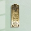 Royal Tara St Brigid's Bronze Blessing and Cross Wall Hanging
