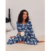 Ekouaer 2 Pack Women's Pajama Set Soft Long Sleeve Sleepwear