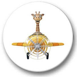Merchandise for Fans Fridge Magnets for Memo Board Notice Board Magnetic Whiteboard 3D Giraffe [01]