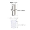 uxcell Shelf Bracket Peg 5x15mm Nickel Plated Holder Support Pins