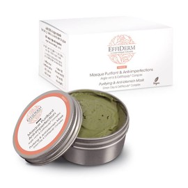 EFFIDERM - Cleansing and Balancing Mask - Cleanses and Cleanses the Skin - Prevents the Formation of Blemishes - Protects and Restores Skin - 100% Natural Origin - Paraben Free