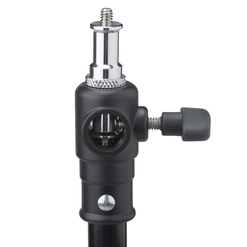 ETSUMI ダボネジ スピゴットアダプターS 1/4"・3/8"三脚用オスネジ付 E-6745