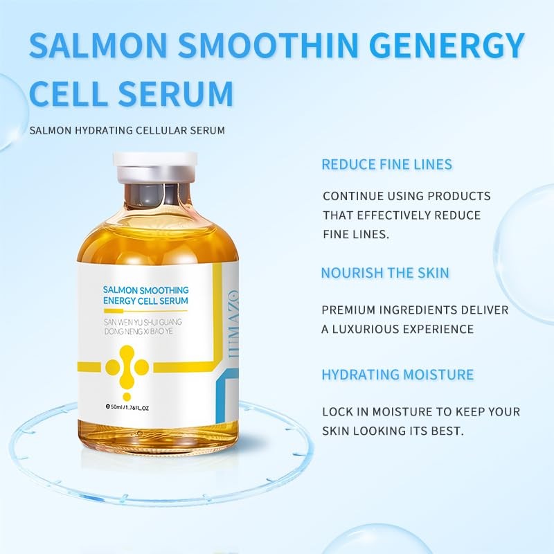Salmon Anti-Wrinkle Serum, Salmon Water Light Anti-Wrinkle Essence, Esperma De