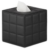 Cube Tissue Box,PU Leather Paper Box,Tissue Box Cover,Square Napkin Rack,Napkin