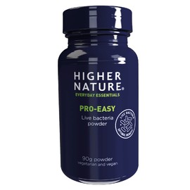 Higher Nature - Pro-Easy - Multi-Strain Live Bacteria Powder - Probiotics for Gut Health - Suitable for The Whole Family - 90g Powder