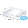 Skater KTRW1-A Refrigerator Shelf Drawer Tray, Wide Wide-Width Type, Allows