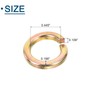 sourcing map 9/16" Split Lock Washer, 10Pcs Carbon Steel Spring