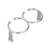 Double Open Ring Cup Holder 316 Stainless Steel Universal for